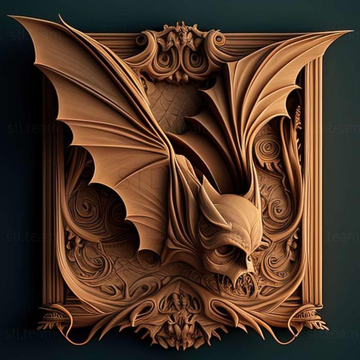3D model bat (STL)